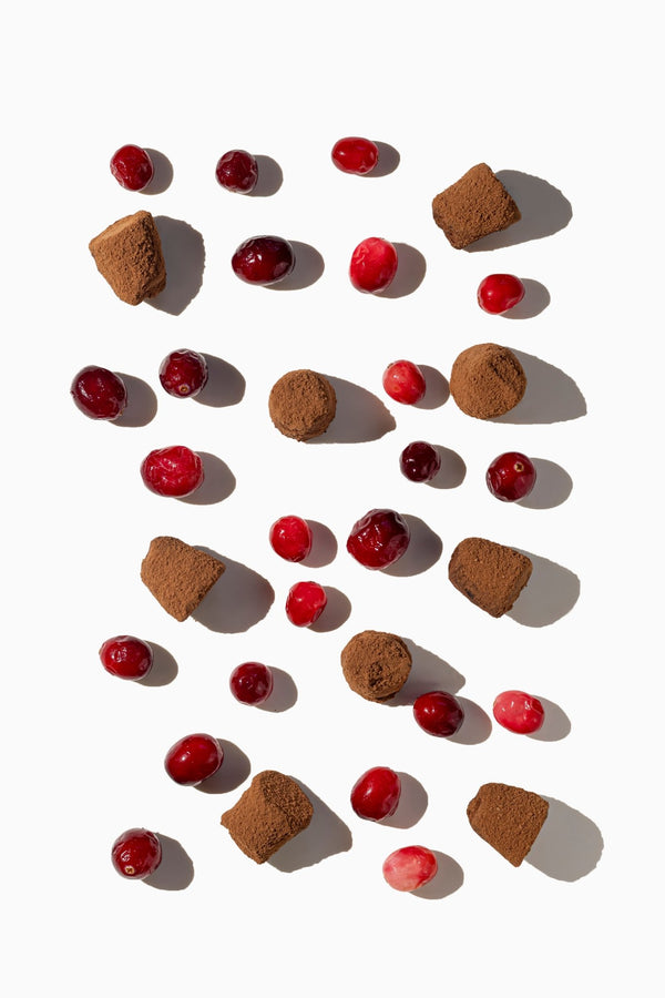 Trufas de chocolate con arándanos rojos - al por mayor