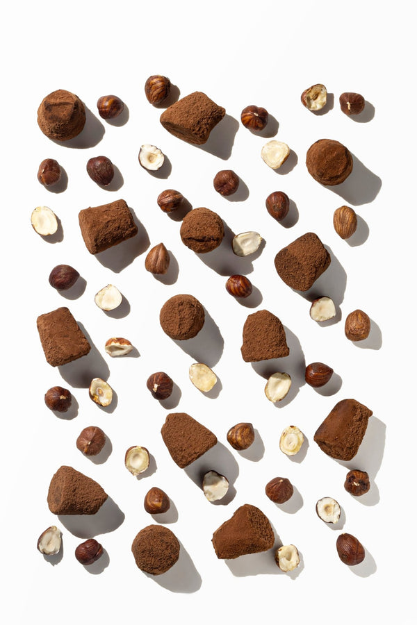 Trufas de chocolate con avellanas - a granel