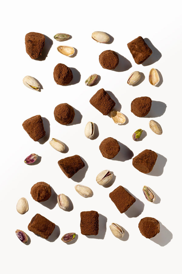 Trufas de chocolate con pistacho - a granel