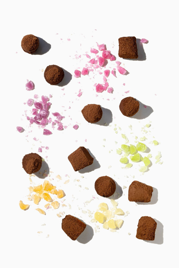 Trufas de chocolate con caramelos explosivos - al por mayor