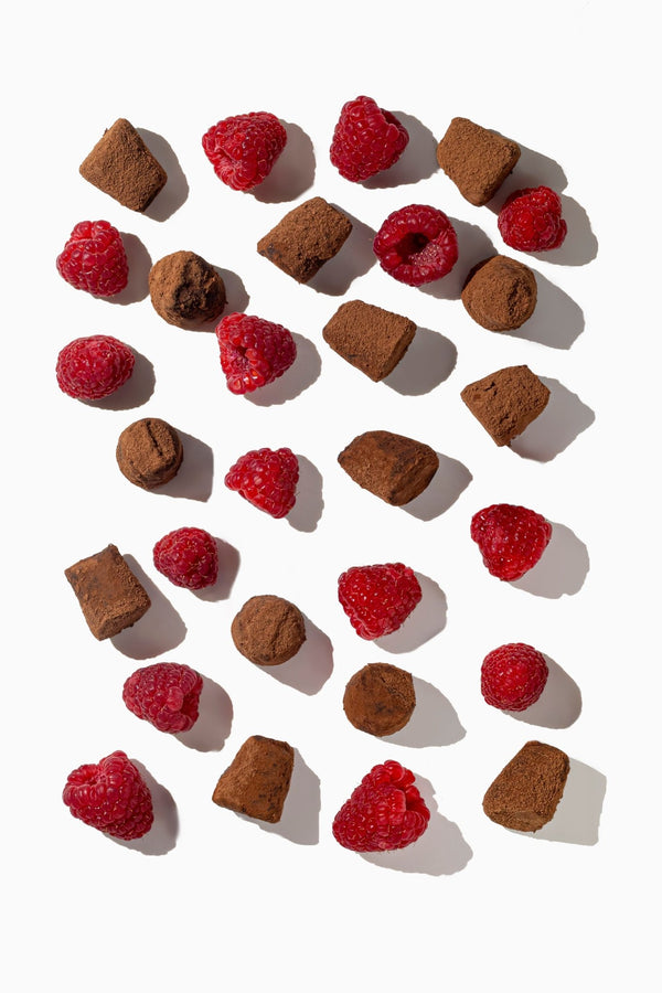 Trufas de chocolate con frambuesa - al por mayor
