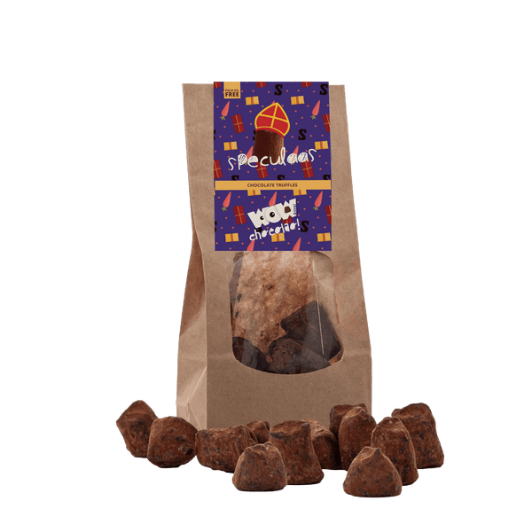 Trufas de chocolate Speculaas - Edición Sinterklaas - Bolsa biodegradable 130g