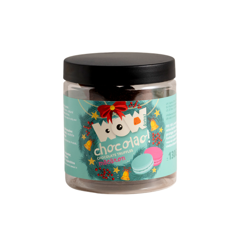 Macaron Chocolate Truffles - Christmas Edition -  Gifting jar 130g