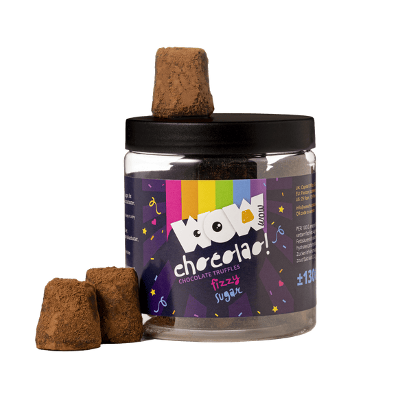 Popping Candy - Pride month chocolate truffles - Gifting jar 130g - WOW Chocolao!