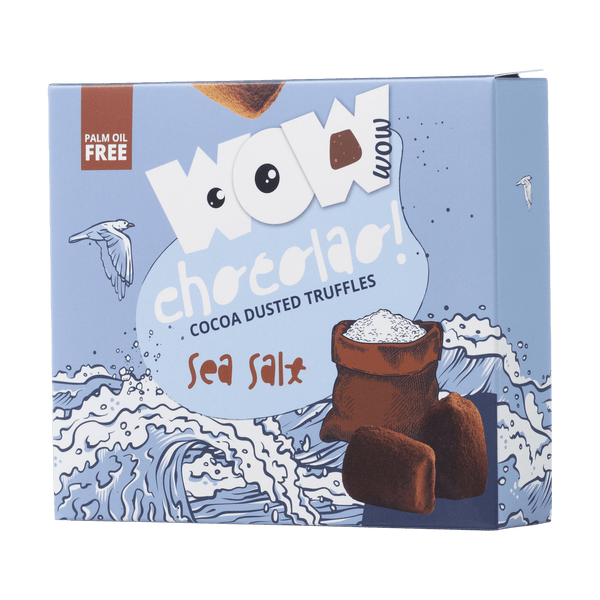 Caja XL de trufas de chocolate con sal marina 250g | Chocolate francés de lujo